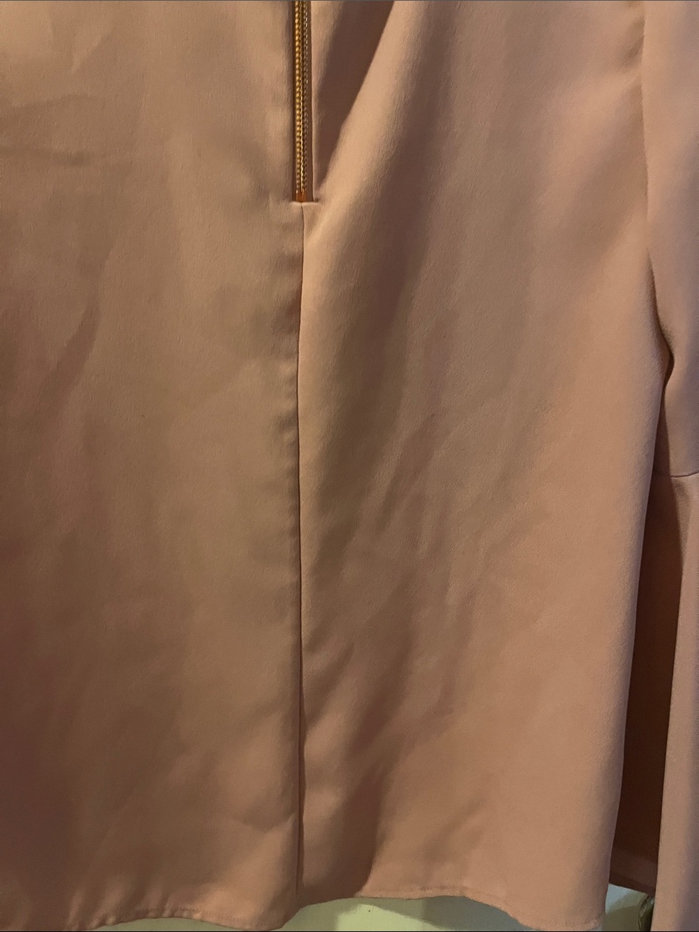 Ted Baker Juula waterfall sleeve Dusty Pink Blouse - Picture 4 of 9